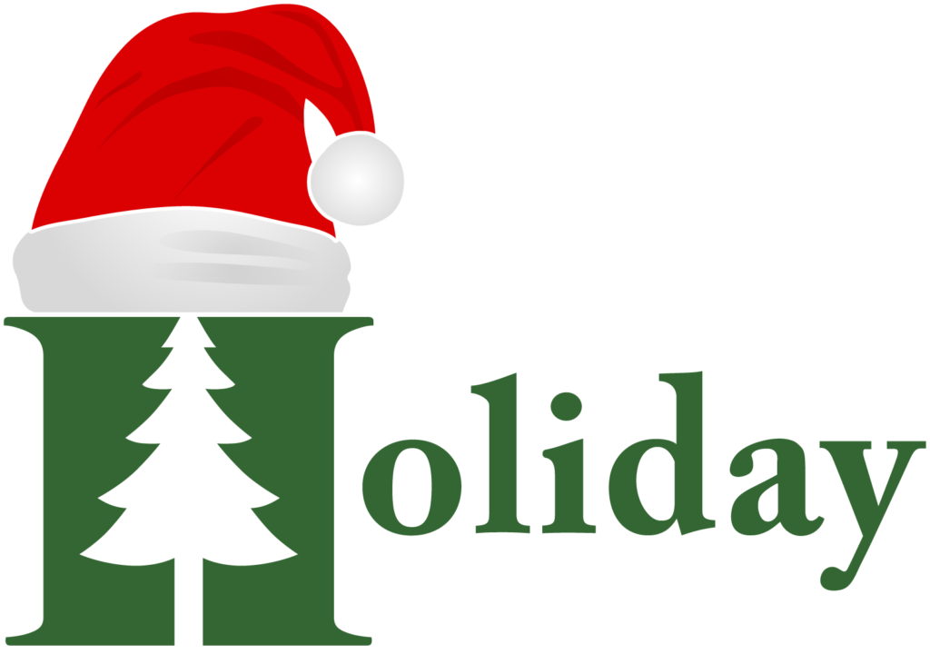 Exceptional Holiday Lighting Logo With White Letters