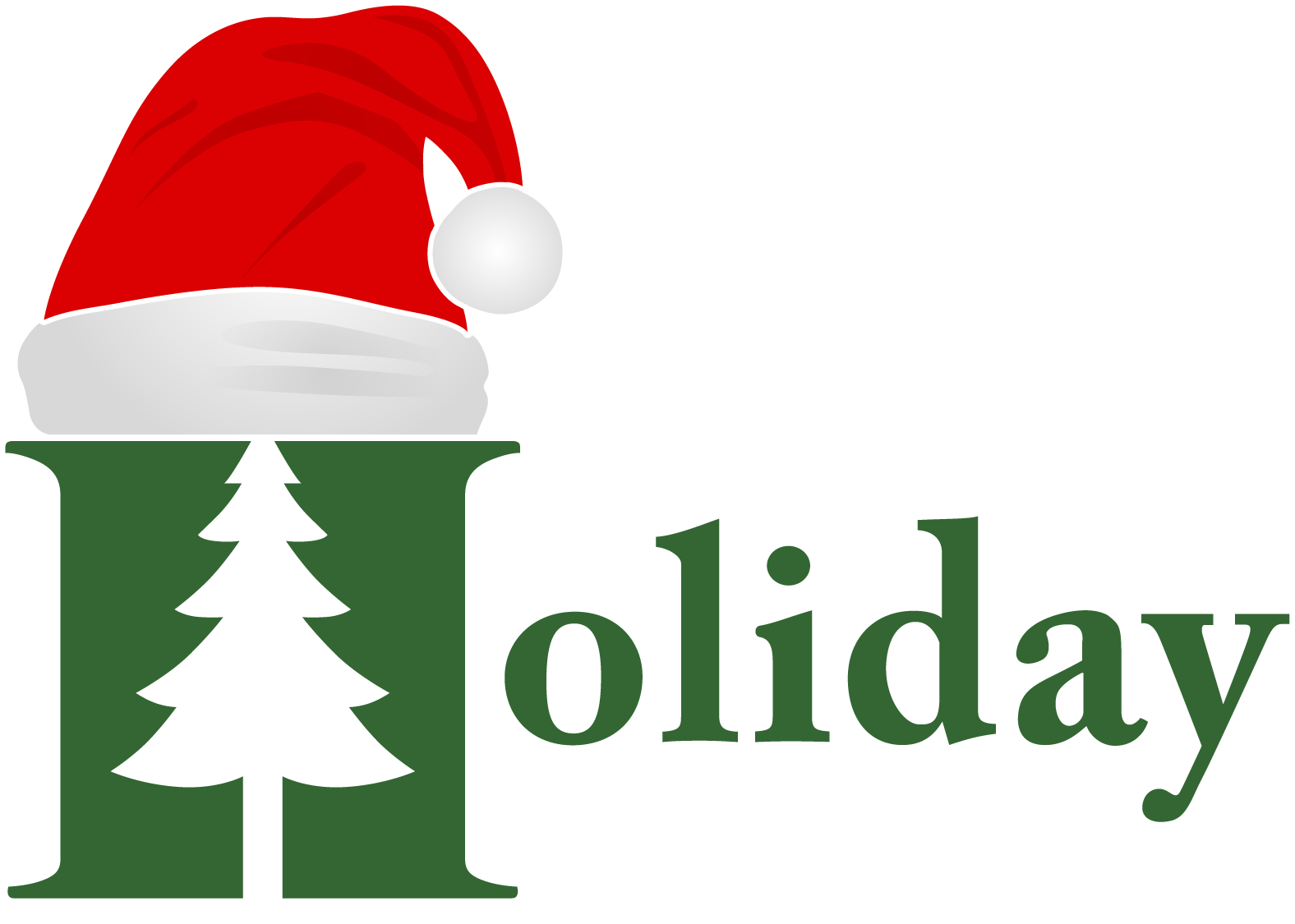 Exceptional Holiday Lighting Logo With White Letters