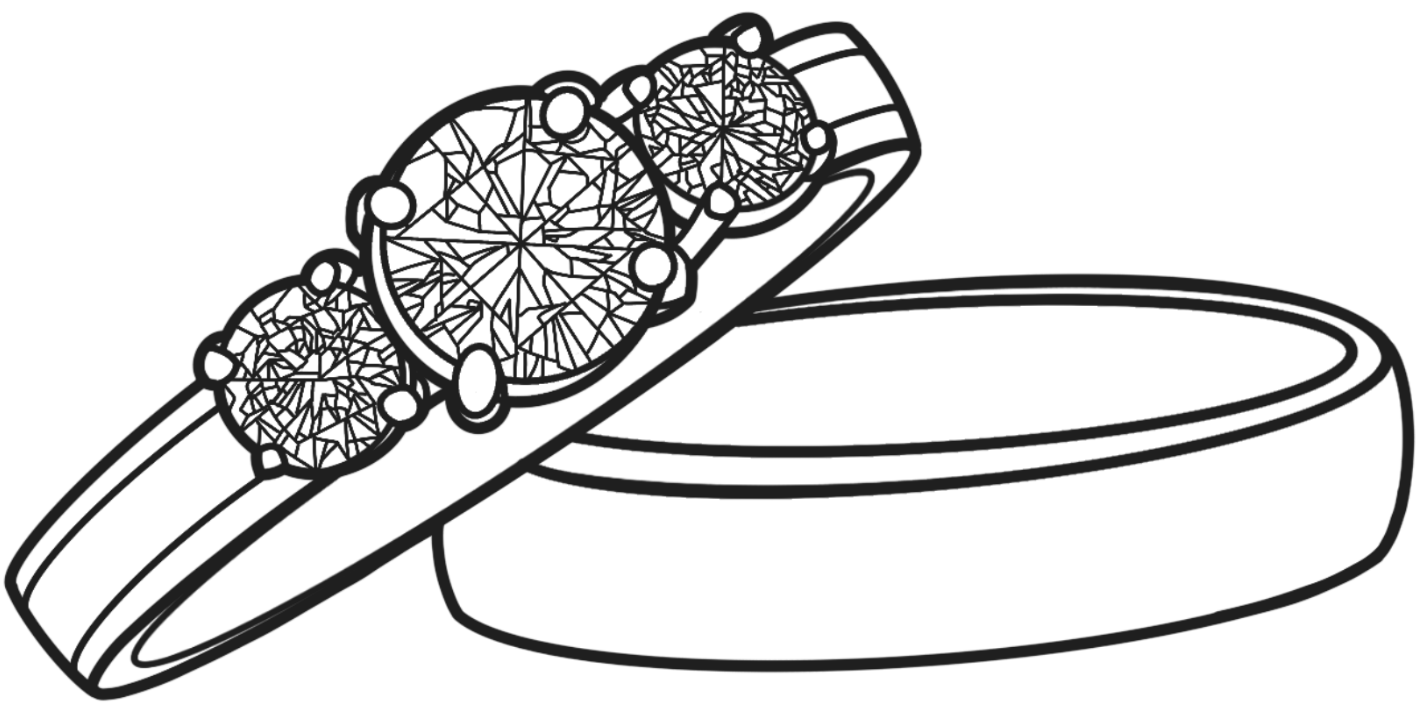 Wedding Lighting Graphic Icon